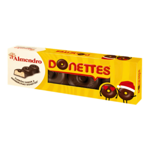 Turrón Saveur Miniberlines Donettes Almendro 150g