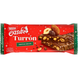 Turrón de Chocolat au Lait avec Garniture et Fruits Secs Nestlé Extrafino Qualité Suprême 230g