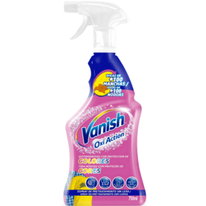 Vanish Oxi Action Quitte-taches avec Protection des Couleurs 750ml