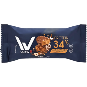 Wellmix 34% Protéine Nougat Noisette 45g