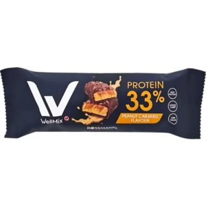 Wellmix Protéine 33% Cacahuète Caramel 45g