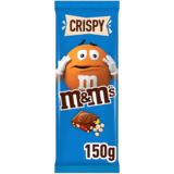 Barre de Chocolat au Lait avec M&M’s Minis Crispy 150g