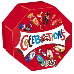 Boîte d'Assortiment de Chocolat Celebrations 186g