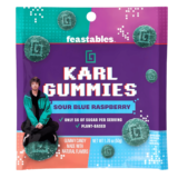 Feastables Karl Gummies Framboise Bleue Acidulée 50g