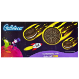 Galleteca Gâteaux au Cacao Garnis de Crème Saveur Vanille 220g