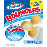 Hostess Bouncers Glazed Twinkies Mini Cakes à la Réelle Vanille - 244g