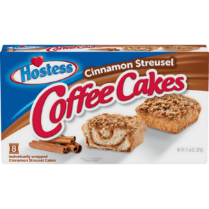 Hostess Gâteaux au Café Streusel à la Cannelle - 8 Pièces - 329g