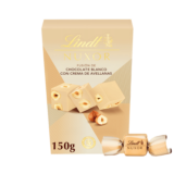 Lindt Nuxor Fusion de Chocolat Blanc avec Crème de Noisettes - 150g