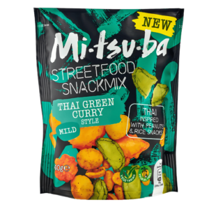 Mi-Tsu-Ba Street Food Snack Mix Thai Green Curry Style 140g