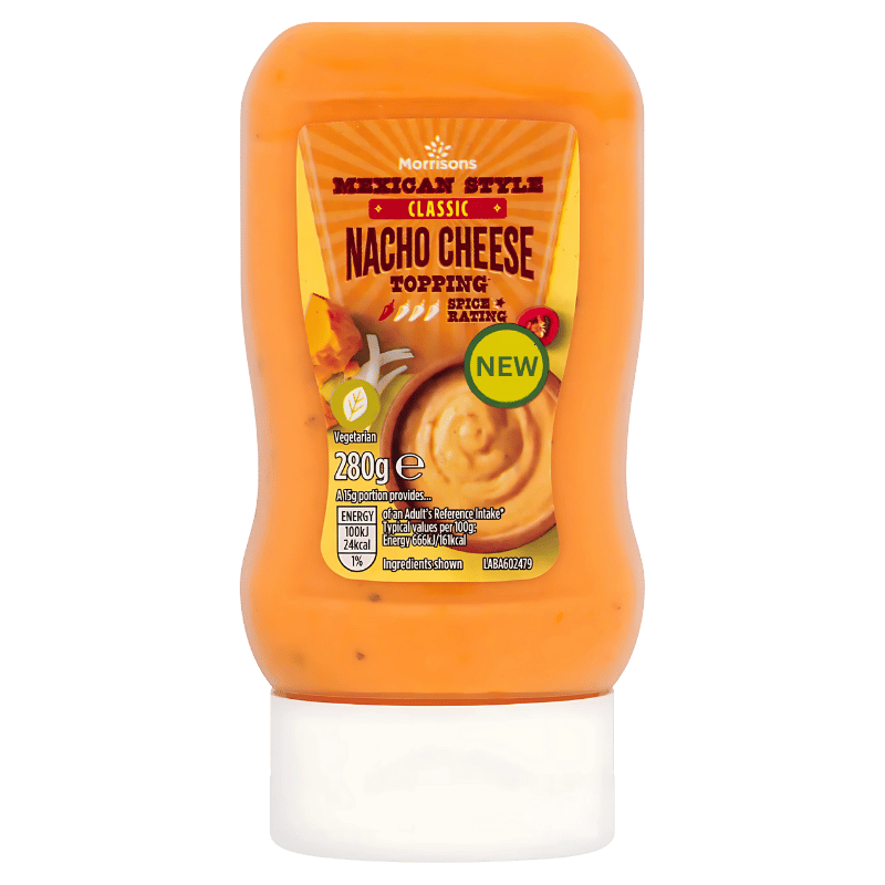 Morrisons Mexican Style Classic Nacho Cheese Topping 280g