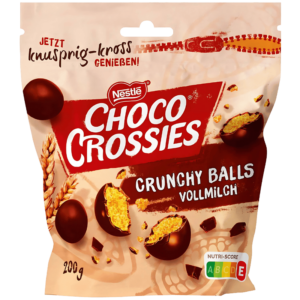 Nestlé Choco Crossies Boules Croquantes au Chocolat au Lait 200g