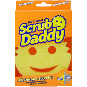 Scrub Daddy Original Éponge à Texture Flexible - Douce et Ferme