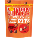 Tony's Chocolonely Lil' Bits Mélange Chocolat au Lait, Caramel-Sel de Mer et Biscuit 120g