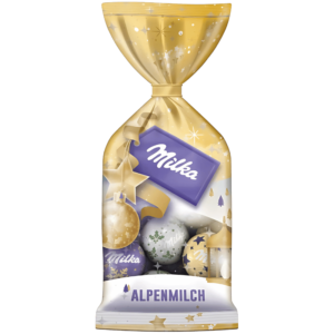 Boules de Noël Milka Chocolat au Lait des Alpes 100g