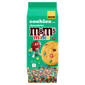 Cookies aux M&M's Minis Chocolat - 180g