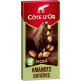 Côte d'Or Chocolat Noir Amandes Entières 180g