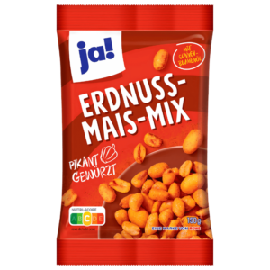 Ja! Mélange Arachides-Maïs Épicé - 150g