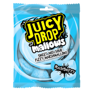 Juicy Drop Mallows Framboise 100g