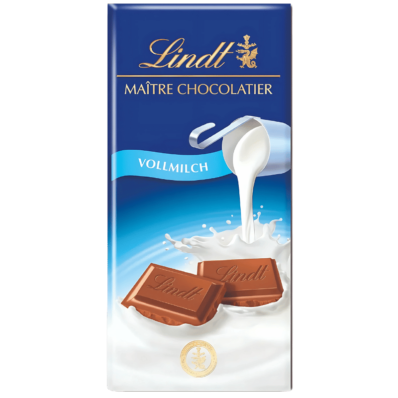 Lindt Maître Chocolatier Lait Entier - 100g
