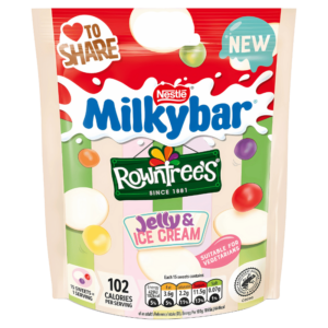 Milkybar Rowntree's Jelly & Ice Cream 95g