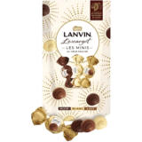 Nestlé Lanvin L'Escargot Les Minis au Cœur Praliné Noir, Lait, Blanc 140g