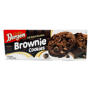 Bergen Soft Baked Chocolate Brownie Cookies - 126g