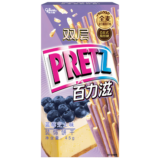 Glico Pretz - Bâtonnets Biscuit Double Myrtille et Fromage 45g