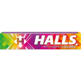 Halls Fruit Flavor Mix Colors - 33,5g