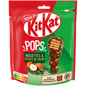 KitKat Pops Noisettes & Éclats de Cacao - 200g