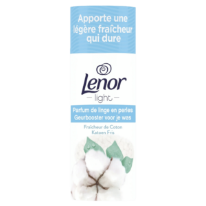 Lenor Light - Parfum de Linge en Perles Fraîcheur de Coton - 165g