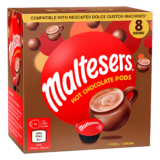 Maltesers Hot Chocolate - Capsules pour 8 Boissons - 120g