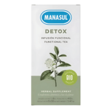 Manasul Detox - Infusion Fonctionnelle Bio - Complément Alimentaire à base de Plantes - 25 Sachets