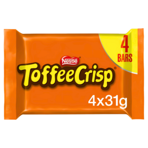 Nestlé Toffee Crisp - 4 Barres - 124g