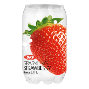 OKF - Boisson Pétillante Fraise Lite 350ml