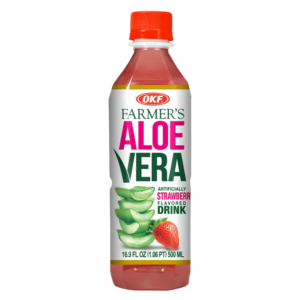 OKF Farmer's - Boisson Aloe Vera et Fraise Lite 500ml