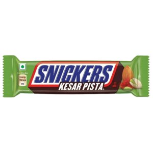 Snickers Kesar Pista - Barre Chocolatée au Safran et Pistache 42g