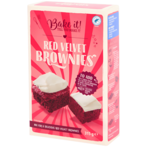 Bake It! - Préparation pour Brownies Red Velvet 315g