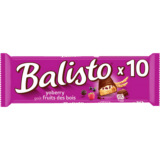 Balisto Yoberry Goût Fruits des Bois 10 Pièces 185g