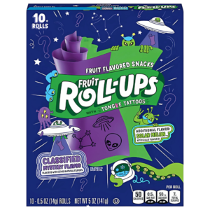 Fruit Roll-Ups Classified Mystery Flavor - 10 Rouleaux - 141g