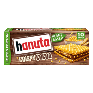 Hanuta Crispy Cocoa Édition Limitée Végétale - 10 pièces 220g