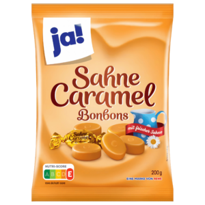 Ja! - Bonbons Caramel à la Crème 40 pièces 200g