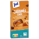 Ja! - Chocolat au Lait Fin Fourré au Caramel 200g