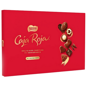 Nestlé Caja Roja - Assortiment Délicieux 11 Variétés 42 Bonbons 398g