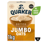 Quaker Flocons d’Avoine Jumbo Hearty & Chunky 1kg