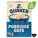 Quaker Flocons d'Avoine pour Porridge Crémeux 1kg