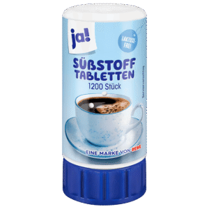 Ja! - Comprimés Édulcorants Sans Lactose 1200 unités (72g)