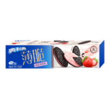 Oreo Premium Thin - Biscuits Fraise Sucrée & Acidulée 95g