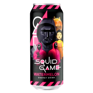 Squid Game - Boisson Énergisante Saveur Pastèque 330ml