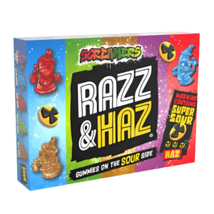 Zed Candy - Screamers Razz & Haz Gummies Acidulés 100g