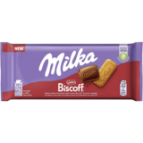 Milka Chocolat au Lait et Éclats de Lotus Biscoff 90g
